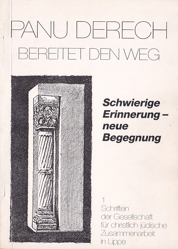 Titelseite, Panu Derech Bd. 2