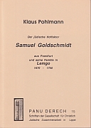 "Der jüdische Hoffaktor Samuel Goldschmidt ..", Titelblatt